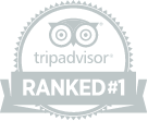 Ranked number one on Trip Advisor logo