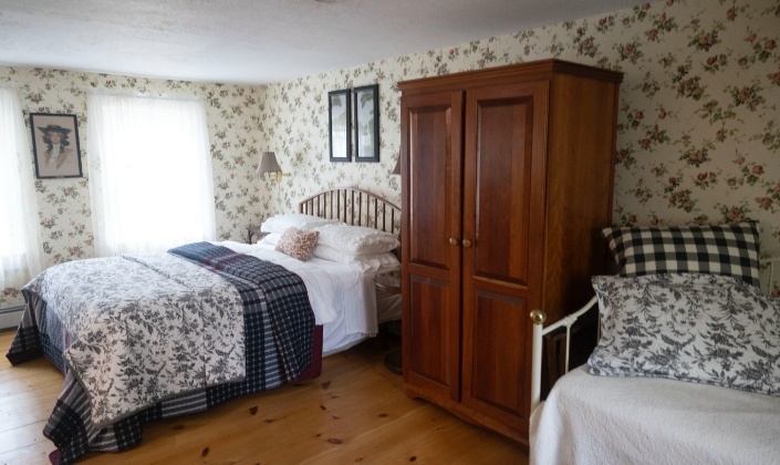 Bed armoire and comfortable chair