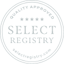 Quality approved Select Registry logo