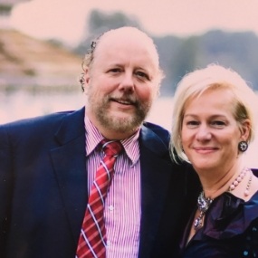 An older photo of Doug and Donna Marie