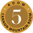 Room five Cannon Mountain room