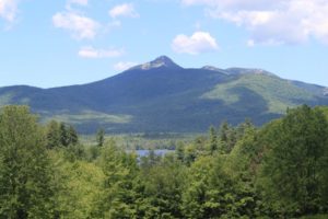 Scenic mountains in North Conway